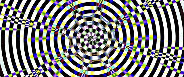 Neon Tunnel Kaleidoscope Vortex 2.39:1 Cinemascope 60fps Screensaver Loop