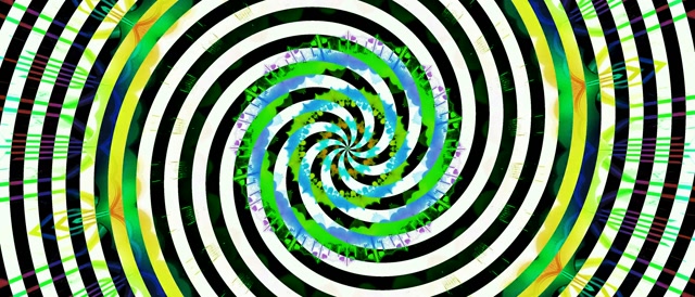 Neon Tunnel Hypnotic Spiral Vortex Screensaver 21:9 Ultrawide 60fps Vj Loop