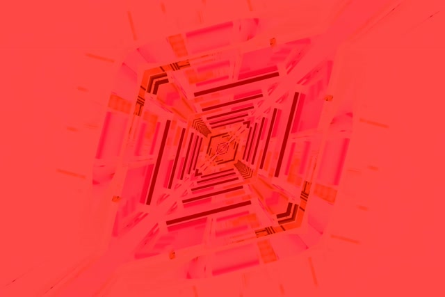 Neon Tunnel Rood Diamant Vortex VJ Loop 3:2 Surface 60fps Screensaver