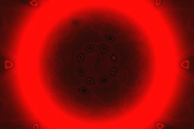 Rood Neon Tunnel Mandala Vortex VJ Loop 3:2 Surface 60fps Schermbeveiliging