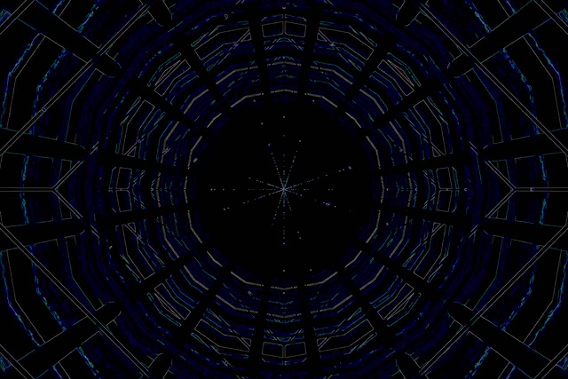 Neon Tunnel Diamant Draaikolk VJ Loop 3:2 Surface 60fps Screensaver