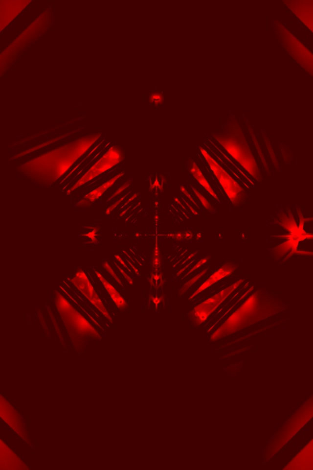 Rode Neon Tunnel Vj Loop | Diamant Vortex 2:3 Portret 60fps Schermbeveiliging