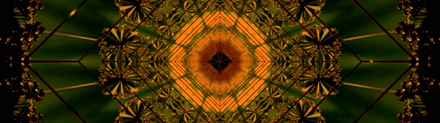 Neon Tunnel Oranje Diamant Vortex VJLoops 60fps 32:9 Super Ultrawide Schermbeveiliging