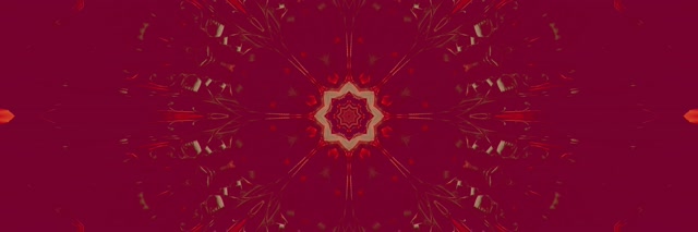 Neon Tunnel Mandala Ster Uitbarsting 3:1 Triple Breed 60fps Schermbeveiliging VJ Loop