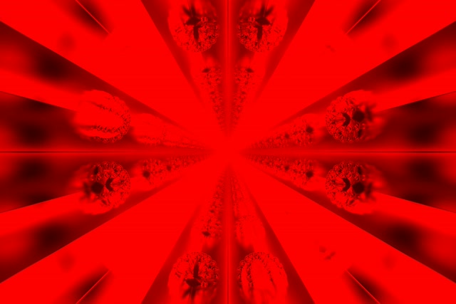 Neon Tunnel Fractal Kroon Vortex 3:2 Surface 60fps Schermbeveiliging VJLoops