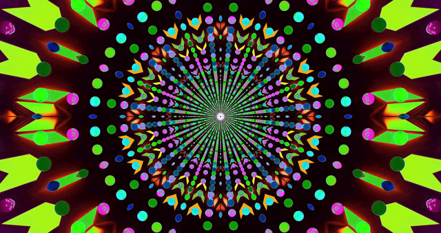 4K UHD 60fps Neon Tunnel Skjermsparere Windows 10 VJLoops Visuell Bakgrunn for Redigeringer