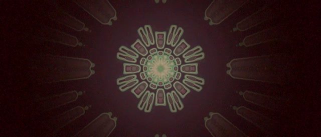 Neon Tunnel Radial Spiky Mandala 21:9 Ultrawide 60fps Screensaver Vj Loop