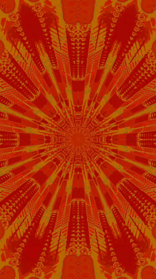 Neon Tunnel Kaleidoscope Burst 9:16 Reels 60fps Screensaver Vj Loop