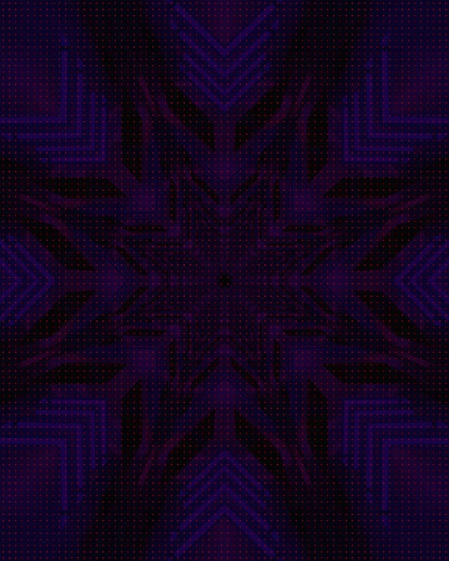 Neon Tunnel Purple Dark Star VJ Loop 4:5 Instagram 60fps Screensaver