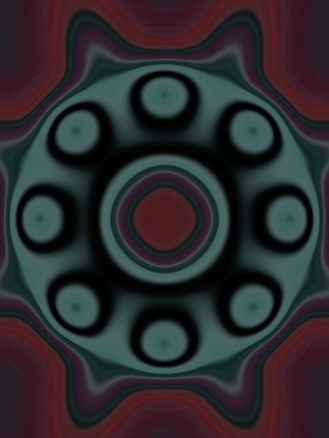 Pulsating Octagon Neon Tunnel 3:4 iPad Portrait 60fps Screensaver VJ Loop