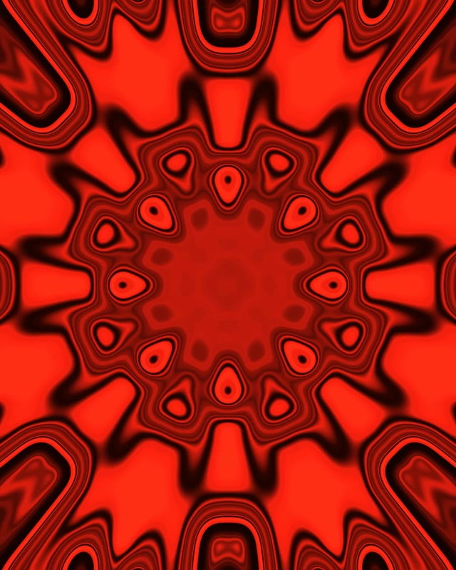 Neon Tunnel Rød Radial Utbrudd VJLoops 4:5 Instagram 60fps Skjermsparer