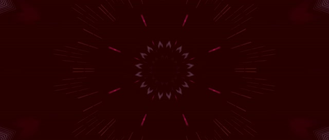 Neontunnel Kaleidoskop Eksplosjon VJ Loop 21:9 Ultrabred 60fps Skjermbeskytter