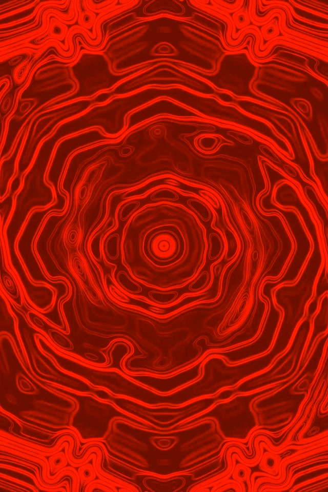 Rød Neontunnel Spiral Vortex 2:3 Foto Portrett 60fps Skjermsparer VJ Loop