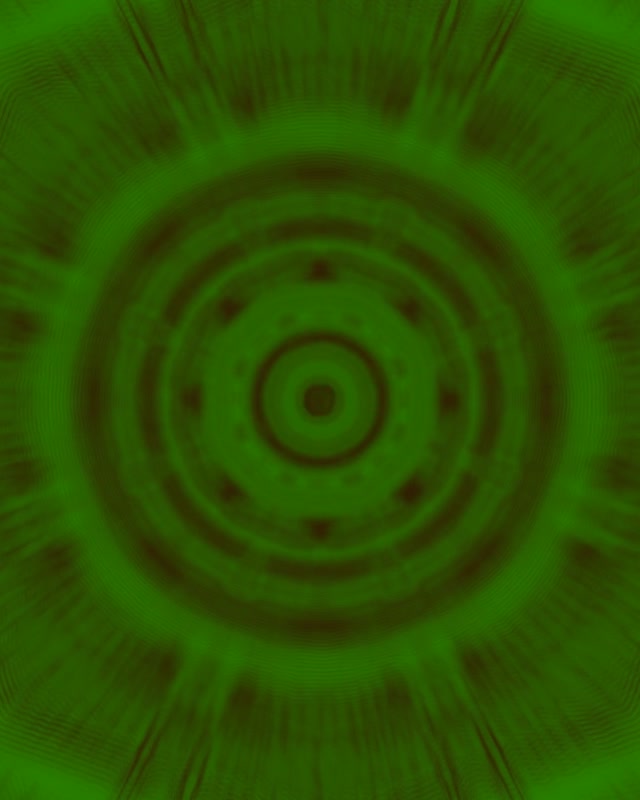 Neontunnel Grønn Krusning Virvel VJ Loop 4:5 Instagram 60fps Skjermsparer