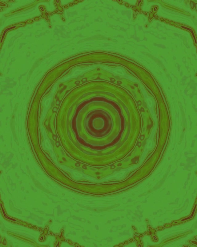 Neontunnel Grønn Riple Vortex Vj Loop 4:5 Instagram 60fps Skjermsparer