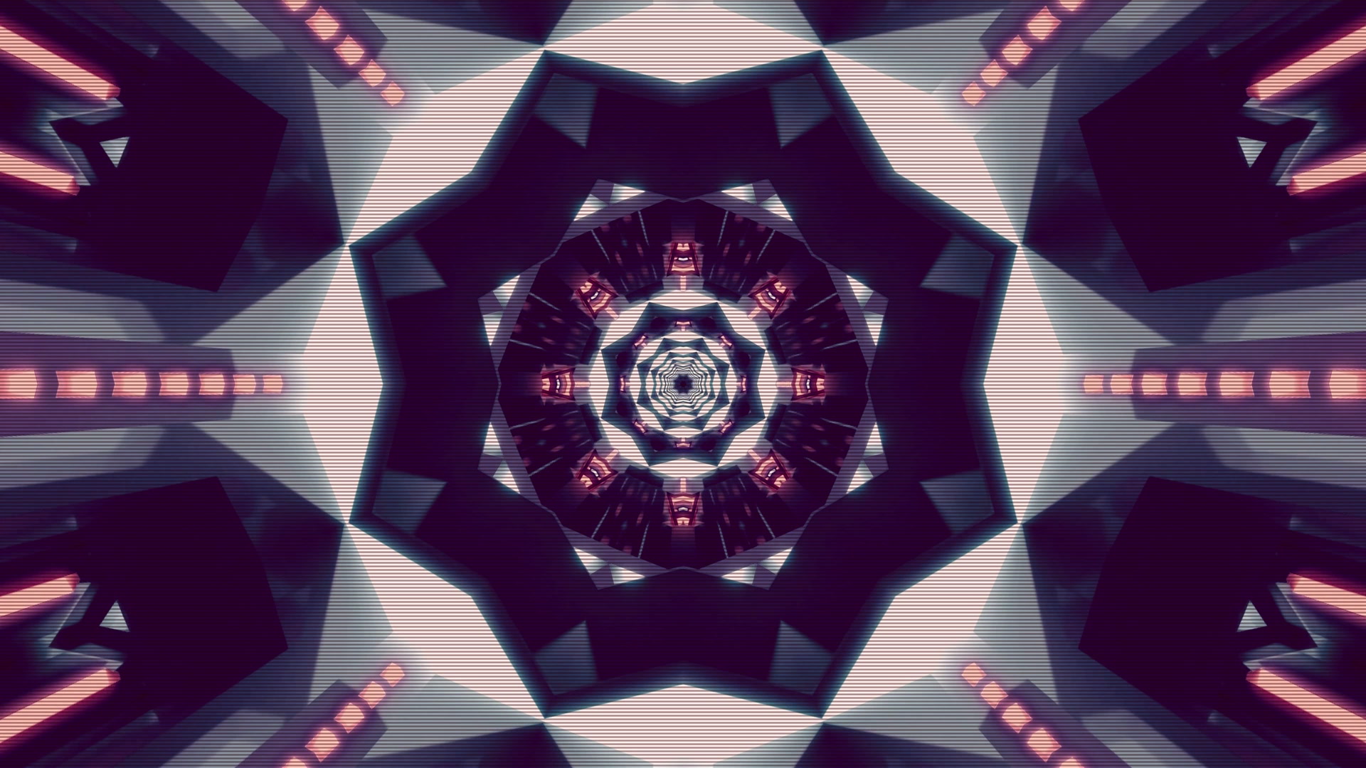 Neon Tunel Wygaszacz 4K UHD 60fps VJ Loop PC Laptop