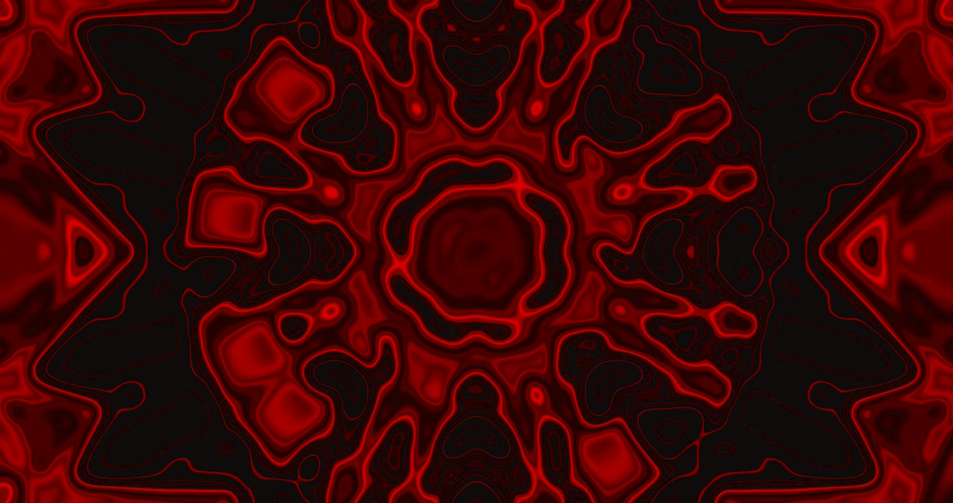 Czerwony Neon Tunel Wygaszacz 4K UHD 60fps VJ Loop