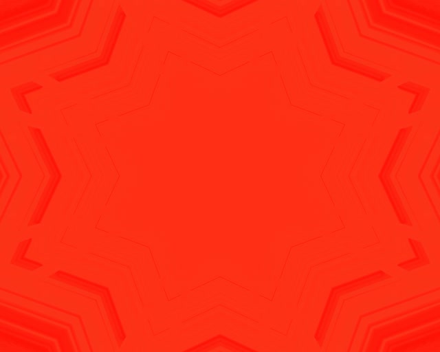 Neon Tunnel Red Star Vortex Vj Loop 5:4 Industrial 60fps Screensaver