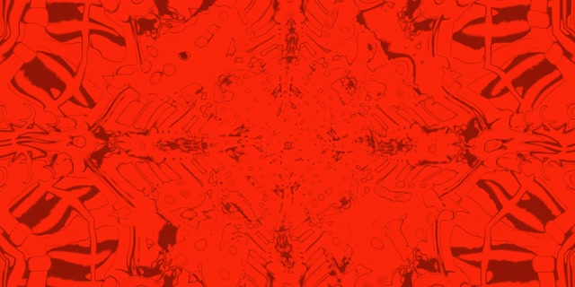 Red Fractal Kaleidoscope Neon Tunnel Vj Loop 2:1 Univisium 60fps Screensaver