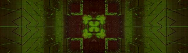Neon Tunnel Green Red Kaleidoscope 32:9 Super Ultrawide 60fps Screensaver Vj Loop