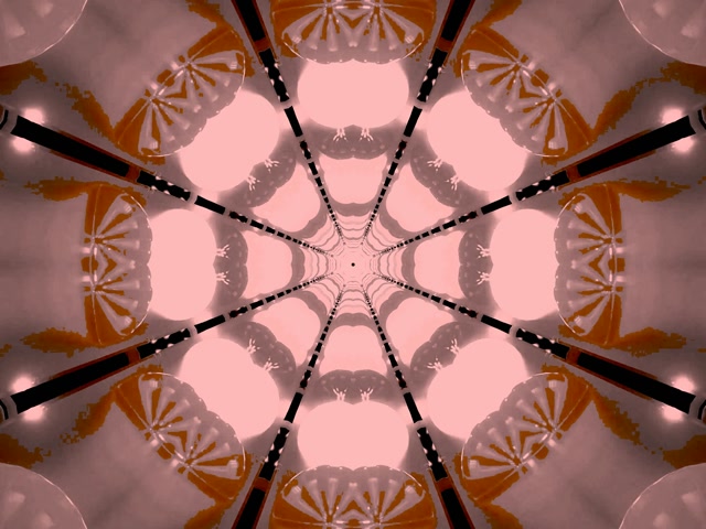 Vj loop Crimson Spider Web Neon Tunnel 4:3 classic 60fps screensaver