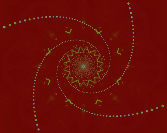 Neon Tunnel Kaleidoscope Star Vortex Vj Loop 5:4 Industrial 60fps Screensaver