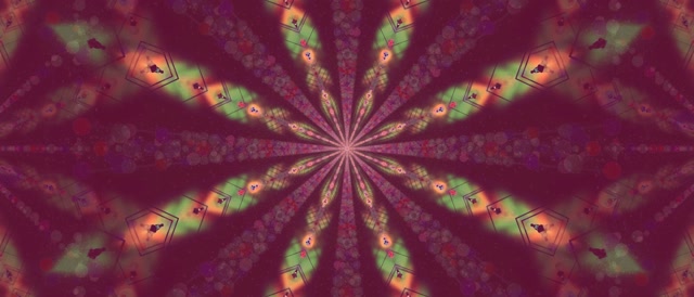 Neon Tunnel Fractal Kaleidoscope Burst 21:9 Ultrawide 60fps Screensaver Vj Loop