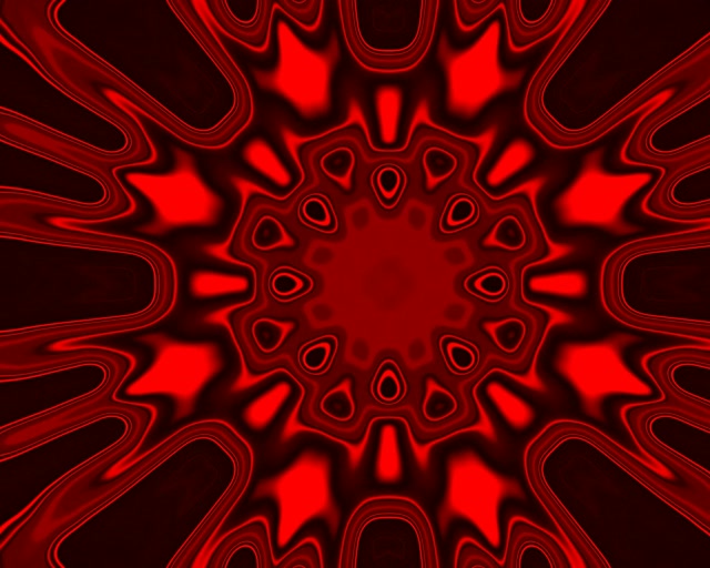 Tunel Neonowy Czerwony Radialny Wybuch VJLoops 5:4 Industrial 60fps Wygaszacz Ekranu