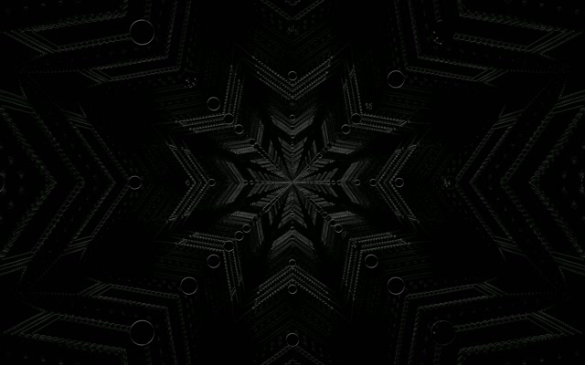 Neon Tunnel Ciemna Gwiazda Kalejdoskop VJ Loop 60fps 16:10 Macbook Screensaver