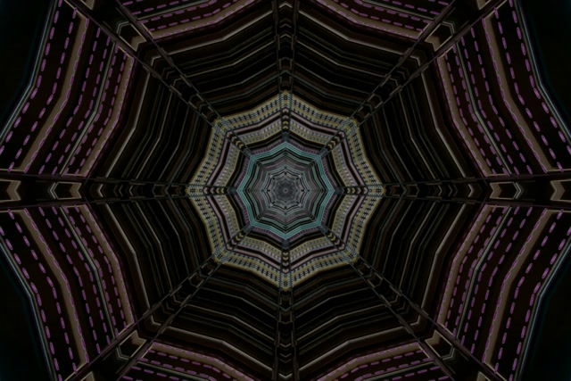 Neonowy Tunel Wygaszacz Ekranu 3:2 Surface 60fps Fioletowy Geometryczny VJ Loop PC