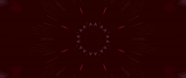 Neon Tunnel Różowa Mandala Wybuch VJ Loop 2.39:1 Cinemascope 60fps Wygaszacz Ekranu