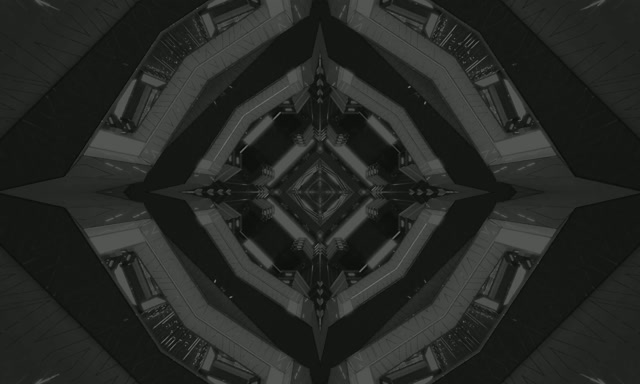 Tunel Neonowy Ciemny Diament Kalejdoskop VJ Loop 5:3 Wide 60fps Wygaszacz