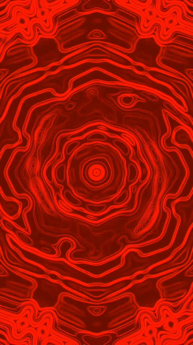 Czerwony Neonowy Tunel Spiralny Wir VJ Loop 9:16 Reels 60fps Wygaszacz