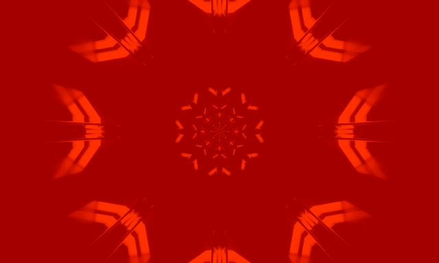 Túnel Neon Vermelho Caleidoscópio Protetor de Tela 5:3 Wide 60fps VJ Loop PC