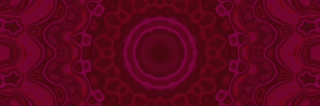 Magenta Ripple Mandala Neon Tunnel Vj Loop 3:1 Triple Wide 60fps Screensaver