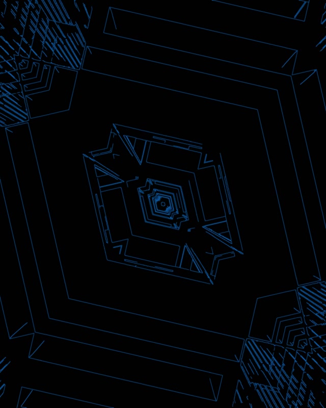 Túnel Neon Vórtice Diamante Rosa VJLoops 4:5 Instagram 60fps Protetor de Tela