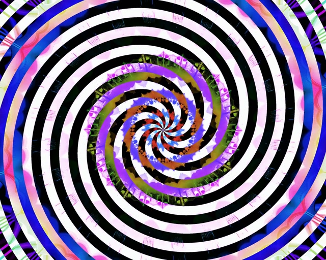 Túnel Neon Vórtice Espiral Hipnótico 60fps 5:4 industrial Protetor de Tela VJLoops