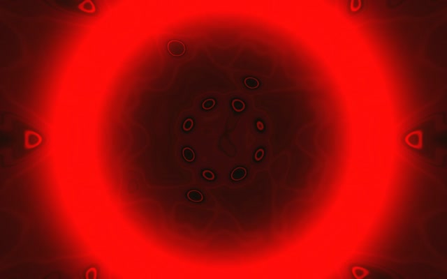 Red Neon Tunnel Mandala Vortex Vj Loop 60fps Screensaver 16:10 macbook