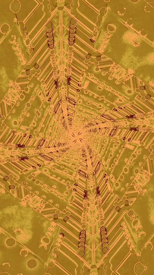 Túnel Neon Vórtice Teia Fractal VJ Loop 9:16 Reels 60fps Proteção de Tela