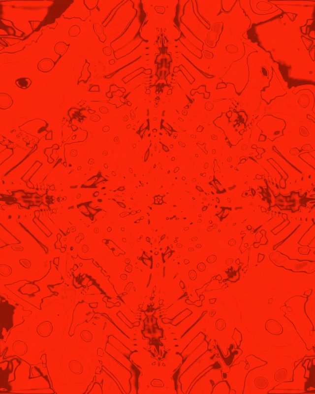 Túnel Neon Fractal Vermelho Caleidoscópio VJ Loop 4:5 Instagram 60fps Protetor de Tela