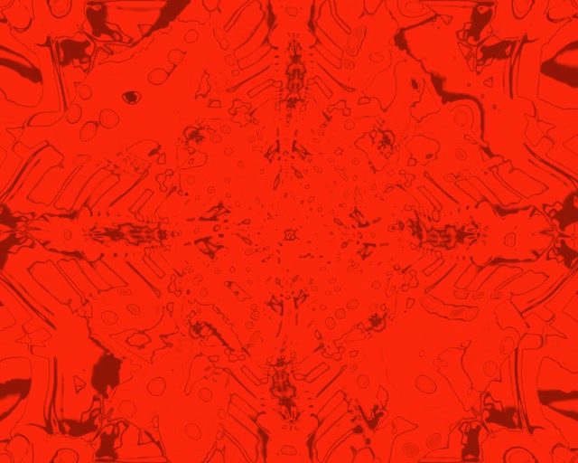 Túnel Neon Caleidoscópio Fractal Vermelho 5:4 industrial 60fps Screensaver Vj Loop
