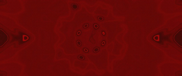 Túnel Neon Matriz de Pontos Vermelha VJ Loop 2.39:1 Cinemascope 60fps Protetor de Tela