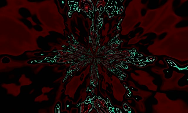 Túnel Neon Florescer Fractal VJ Loop 5:3 Wide 60fps Proteção de Tela