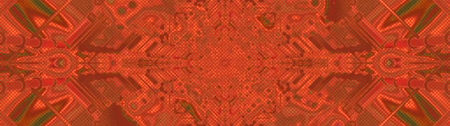 Túnel Neon Caleidoscópio Vermelho 32:9 Super Ultrawide 60fps Screensaver Vj Loop