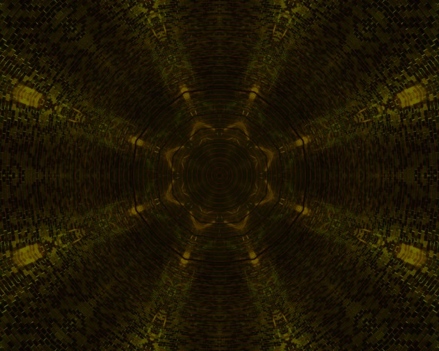 Túnel Neon Vórtice Hex Mosaico Vj Loop 5:4 Industrial 60fps Screensaver