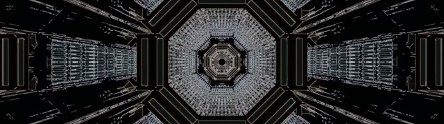 Vj loop Túnel Neon Vórtice Octógono 32:9 Super Ultrawide 60fps Proteção de Tela