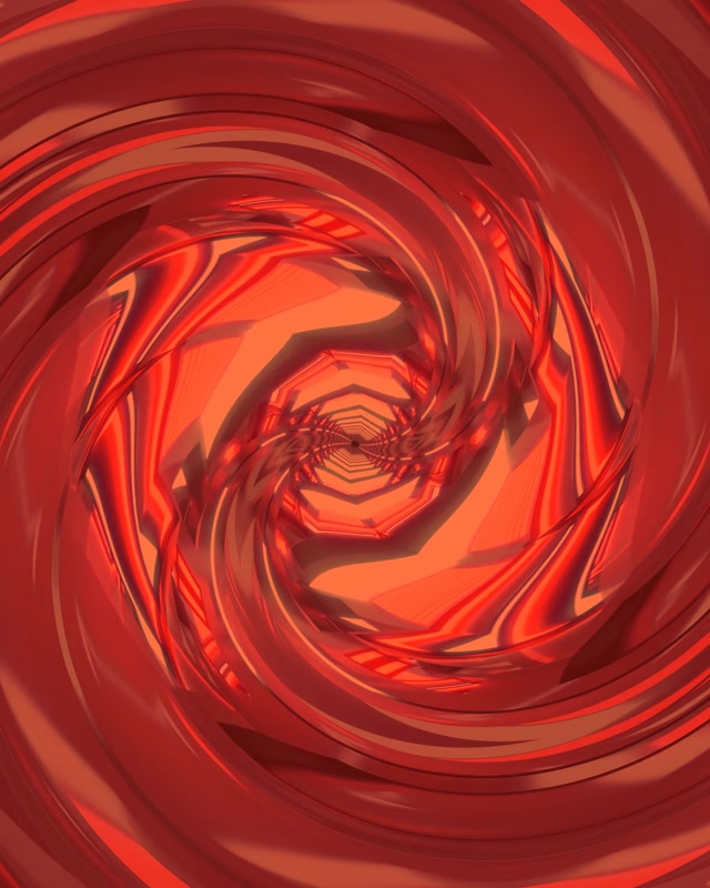 Túnel Neon Espiral Vermelho VJLoops 60fps Protetor de Tela 4:5 Instagram