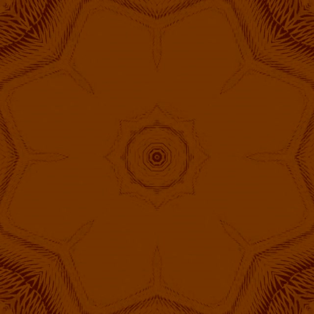 Túnel Neon Mandala Marrom Vórtice VJLoops 1:1 Quadrado 60fps Proteção de Tela