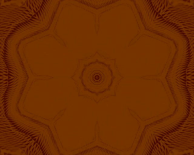 Túnel Neon Mandala Oval Marrom VJLoops 5:4 Industrial 60fps Proteção de Tela