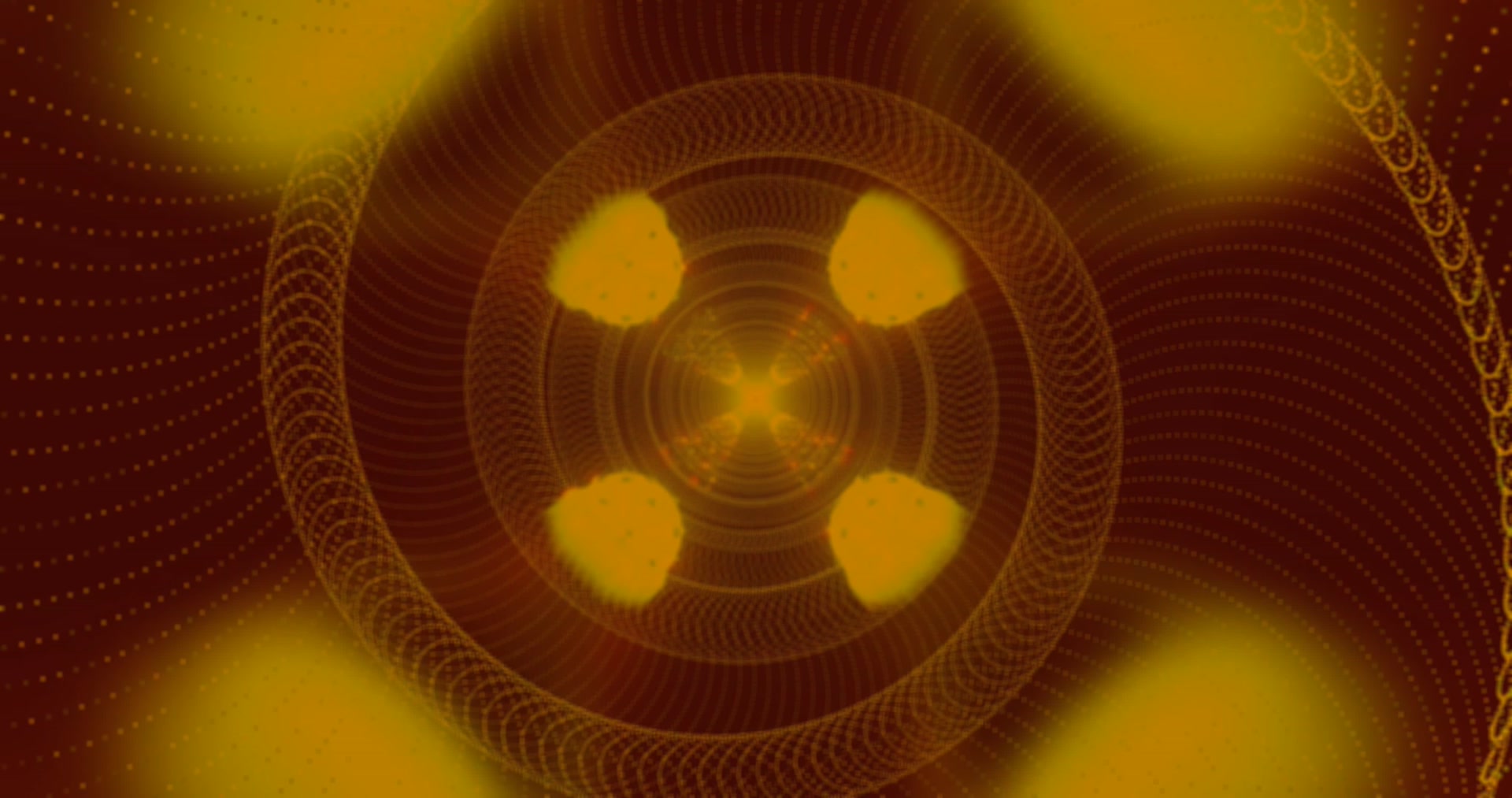 Tunel Neon Spirală Ambra 4K UHD 60fps screensaver Vj clip